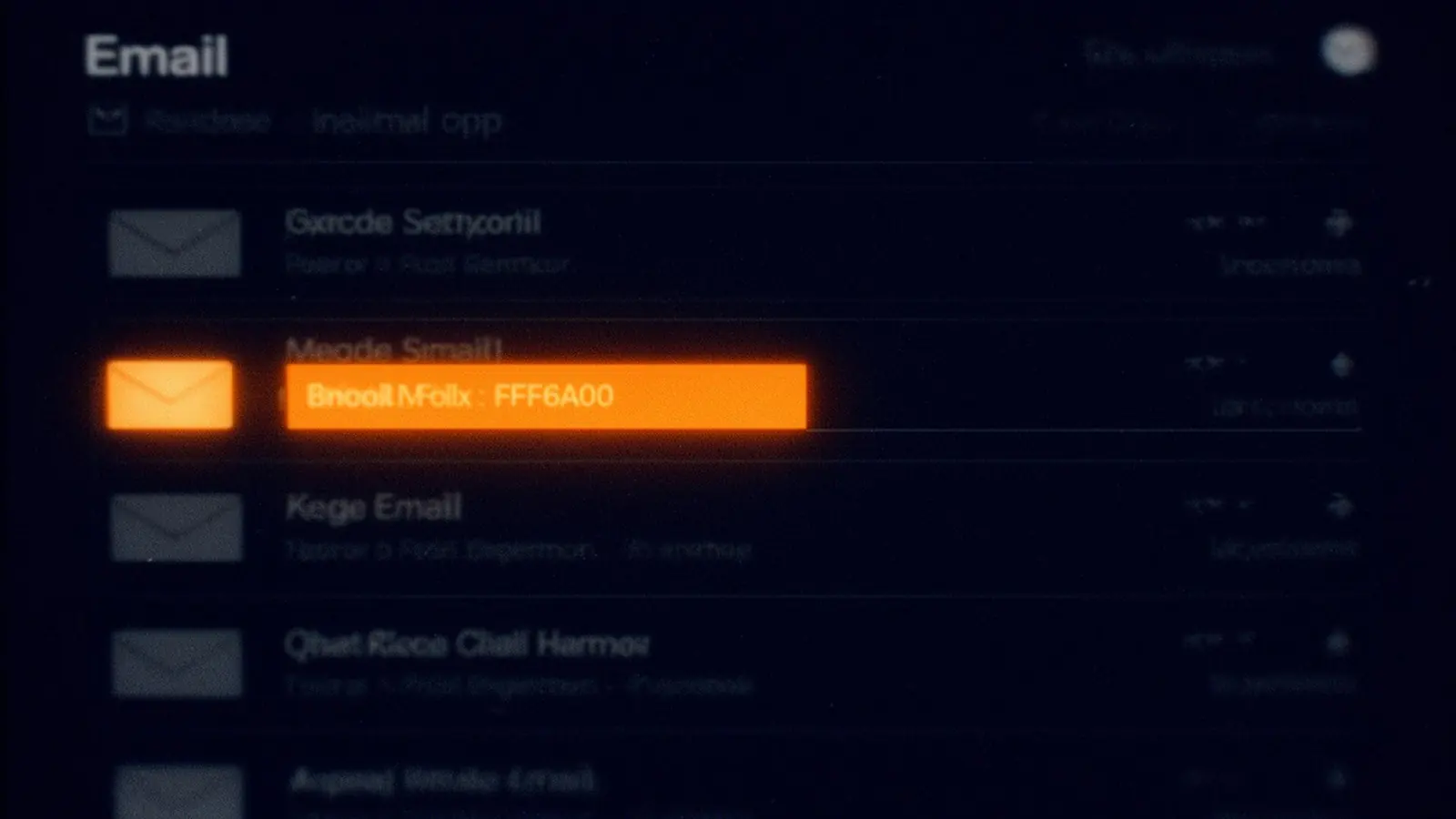 Bandeja de entrada con campañas de email marketing